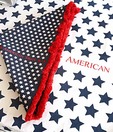 American Swan Newark Navy Napkin- Set of 2