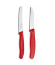 Victorinox Tomato & Paring Knife Wavy -Passion Red