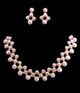 Magan Pearls Trendy Fresh Water Pearl Necklace Set