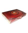 Welpro Leather Embossed Diary With Grey Stone