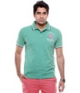 Tiger of Goa Green Polo T Shirt