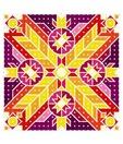 Vishwas Square Rangoli PVC
