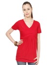 Spanky Red Viscose T-Shirt