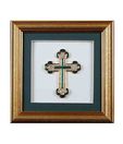 Forever Holy Cross Austrian Chaton Adorned Frame