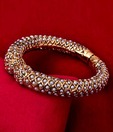 Jwels&More Pearl Beaded Traditional Kada