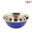 Zain Three Pieces Handy Mixing Bowl Set