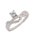 Shanti Elegant Sterling Silver Ring