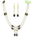 Jpearls Stylish Pearls Necklace Set
