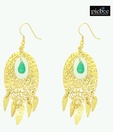 Piebee Adorable Golden Onyx Earrings