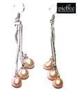 Piebee Long Pearl Earrings