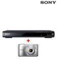 Sony SR320 DVD Player with Sony DSC5000 Camera