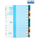 Solo Separator / Divider (pack of 4 each with 12 sets) - Multi Colour