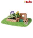 Teifoc Small Garden 2 Plans Brick & Mortar Construction Set