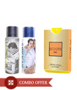 Spykar Deo-150 ml Each(Provoke + Passionate) + Pocket Perfume-20 ml Scoops Gold)
