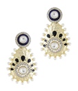 Styleos Royal Blue Surprise Earrings