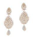 Styleos Mega CZ Drop Earrings
