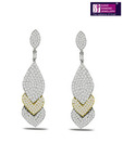 Surat Diamond 0.10cts Diamond Earring S-268