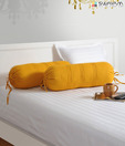 Swayam Mustard Bolster Cover Set