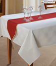 Swayam Maroon Dining Table Runner