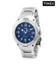 Timex Round Blue Dial Watch