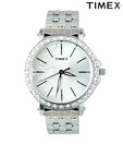 Timex Aura Studded Bezel Watch