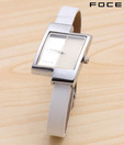 Foce White Designer Case Watch