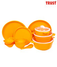 Trust Square Dinner Set - 35 Pcs