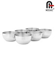 Mosaic Plain Stainless Steel Bowl Set