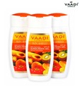 Vaadi Value Pack Of 3 Sunscreen Gel With Mixfruit Extracts Spf 25 (110 mlx3)