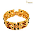 Variation Ethnic Gold Plated Kada