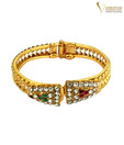 Variation Graceful Gold Plated Bangle