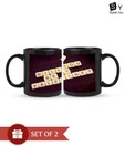 Stylish.You Will You Be My Valentine Coffee Mug Set - 2 Pcs