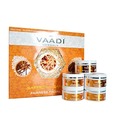 Vaadi Saffron Sandal Facial Kit - Sandalwood Oil, Lemongrass, Orange Peel & Shea Butter 70gms
