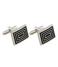 Vendee Fashions Stunning Black Cufflinks