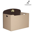 Woody Wood Safari Toy Box
