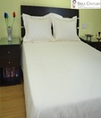 Birla Century Cotton Ivory Bed Sheet Set