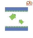 Party Bounty Swimming Turtles Green and Blue Birthday Table Cover