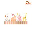 Party Bounty Animal-themed Baby Girl Table Cover