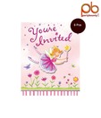 Party Bounty Packet Of Eight Fairy With A Wand Invitation Card
