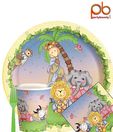 Party Bounty Nighty Night Bazooples Tableware Kit-64 Pcs