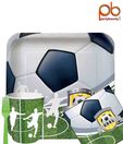 Party Bounty Soccer-themed Tableware Kit-64 Pcs