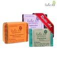 Rustic Art Organic Soaps – Cucumber , Lavender & Orange Cinnamon 300gm