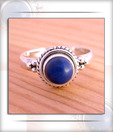 Designer Silver Inc. Blue Ring