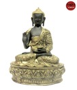 Earth Beautifully Carved Golden Buddha