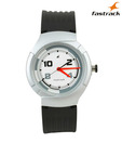 Fastrack Orange Hands Watch