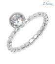 Johareez Designer White Cubic Zirconia Ring