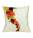MeSleep Cream Digital Print Cushion Cover With Filler