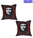 Mesleep Che Guevara Digitally Printed Two Cushion Covers