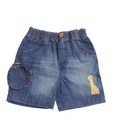 Nauti Nati Blue Safari Denim Shorts For Kids