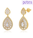 Peora Traditional Drop Earrings